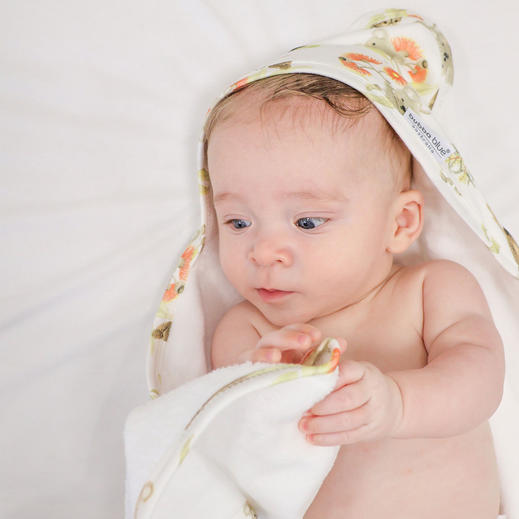 Aussie Animals Hooded Towel - Bubba Blue Australia