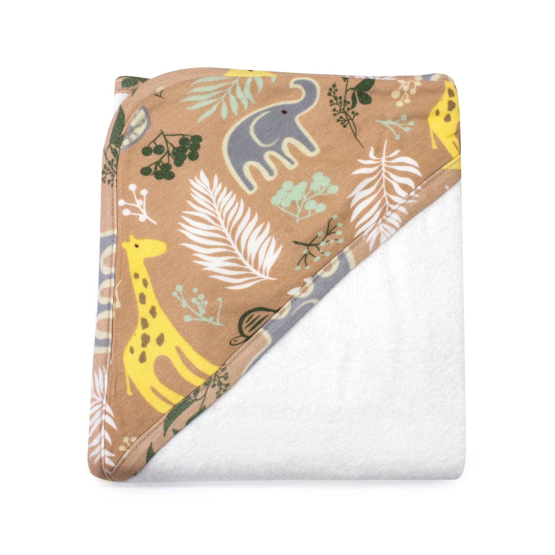 'Buy One Get One Free' Jungle Bamboo Hooded Towel - Bubba Blue Australia