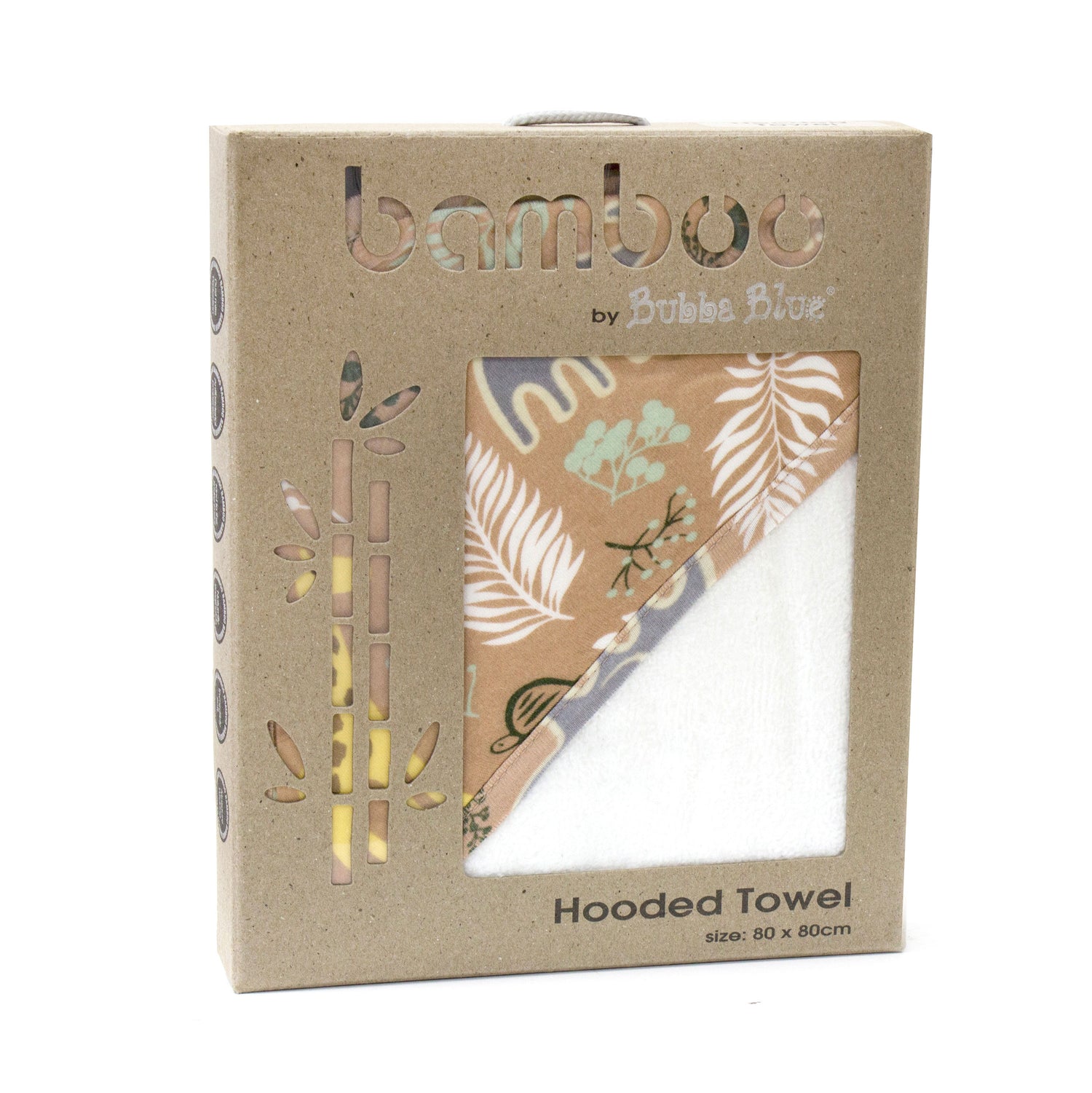 'Buy One Get One Free' Jungle Bamboo Hooded Towel - Bubba Blue Australia