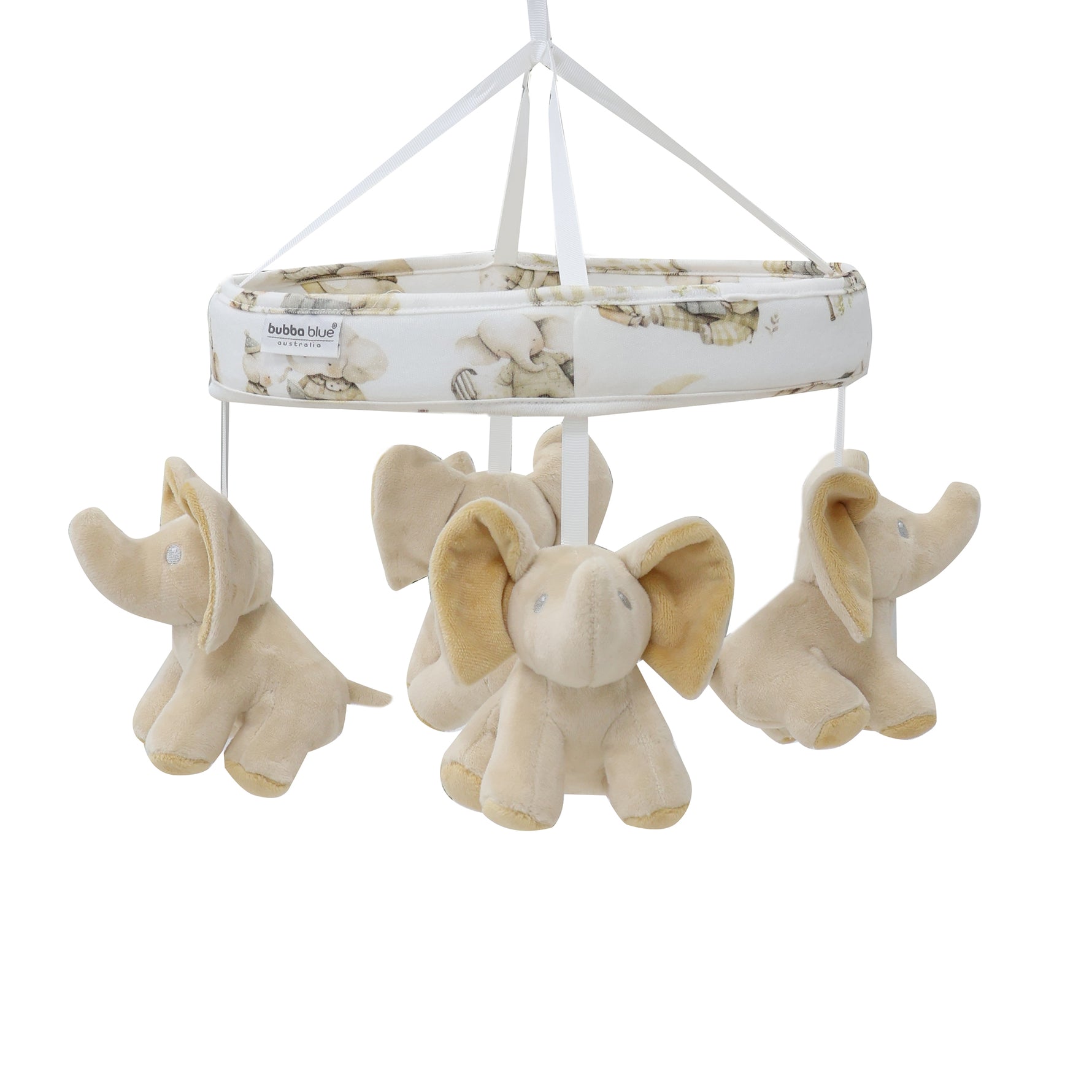 Elephant Bedtime Musical Mobile - Bubba Blue Australia