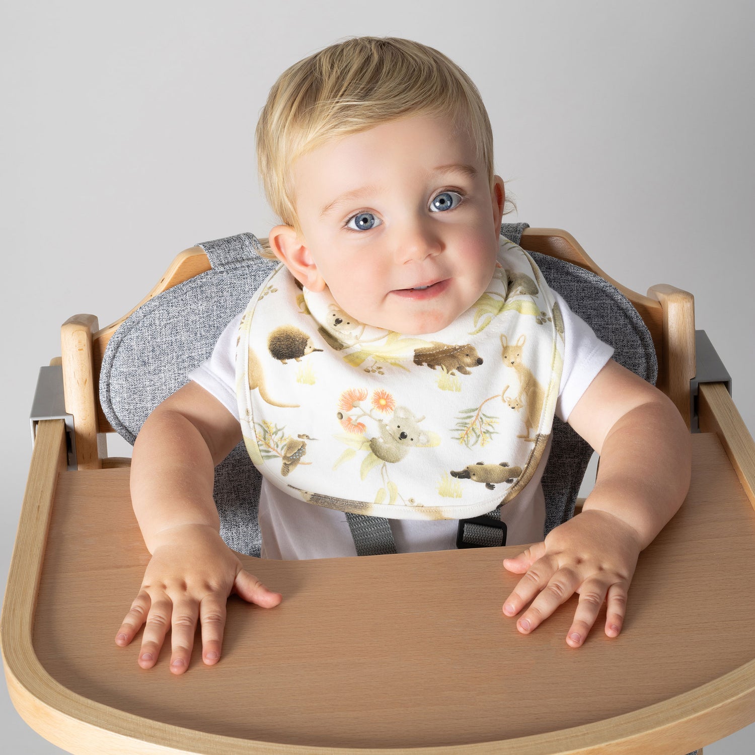 Aussie Animals 2pk Dribble Bibs - Bubba Blue Australia