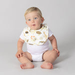 Aussie Animals 2pk Dribble Bibs - Bubba Blue Australia