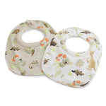 Aussie Animals 2pk Dribble Bibs - Bubba Blue Australia