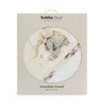 Elephant Bedtime Hooded Towel - Bubba Blue Australia