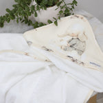 Elephant Bedtime Hooded Towel - Bubba Blue Australia