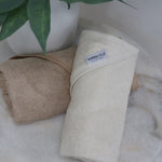 Bubba Sundae 2PK Hooded Towels - Chestnut - Bubba Blue Australia