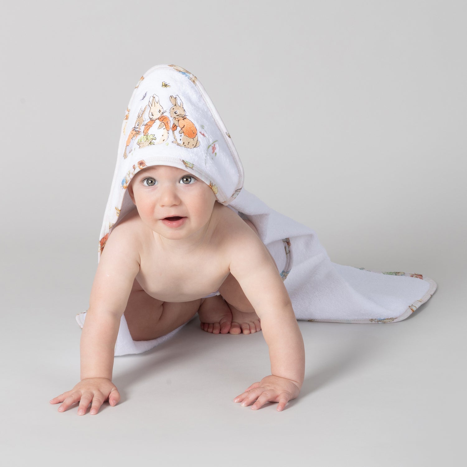 Flopsy Mopsy & Cottontail Hooded Towel - Bubba Blue Australia