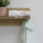 Provincial 2pk Hooded Towel - Olive/Taupe - Bubba Blue Australia