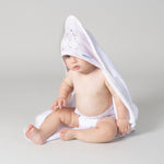 Sleeping Bunny Hooded Towel - Bubba Blue Australia
