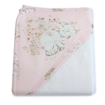 Sleeping Bunny Hooded Towel - Bubba Blue Australia