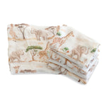 Adventure Bamboo 6pk Muslin Face Washers - Bubba Blue Australia