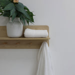 Bamboo White 2pk Cellular Blankets - Bubba Blue Australia