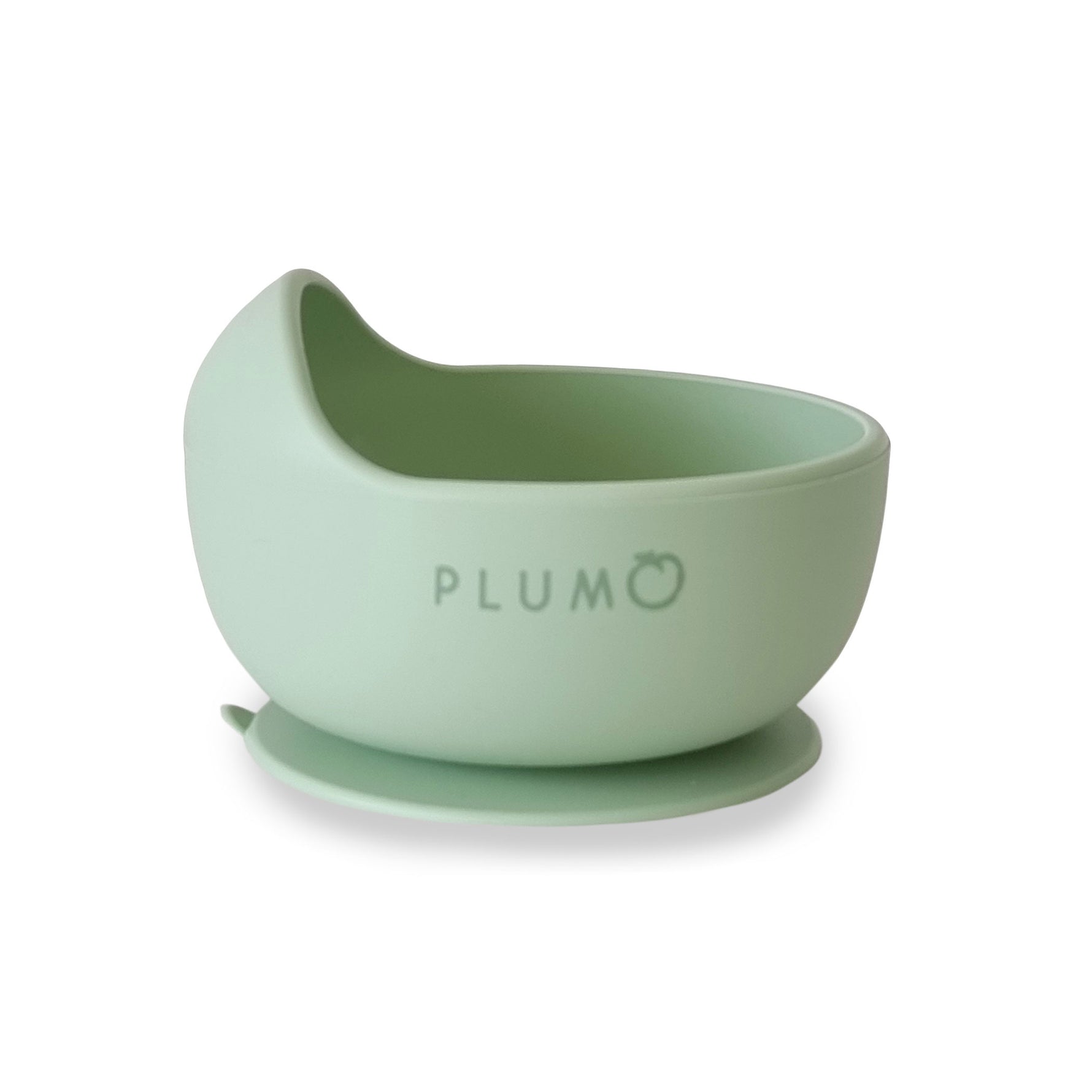 Plum Silicone Duck Egg Bowl - Olive - Bubba Blue Australia