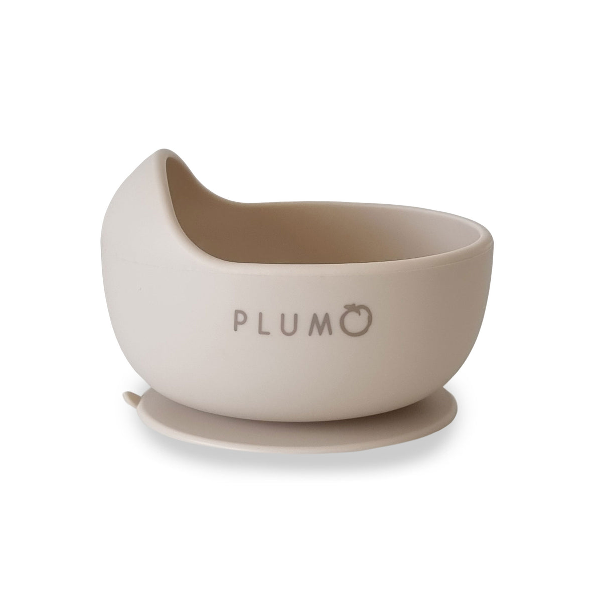 Plum Silicone Duck Egg Bowl - Sand - Bubba Blue Australia