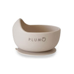 Plum Silicone Duck Egg Bowl - Sand - Bubba Blue Australia