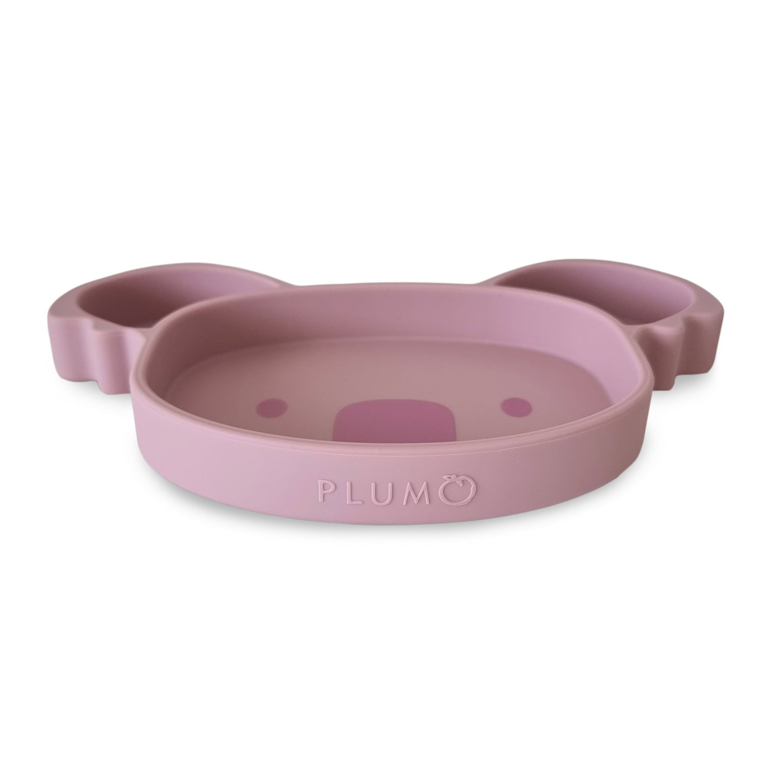 Plum Silicone Suction Koala Plate - Dusty Berry - Bubba Blue Australia