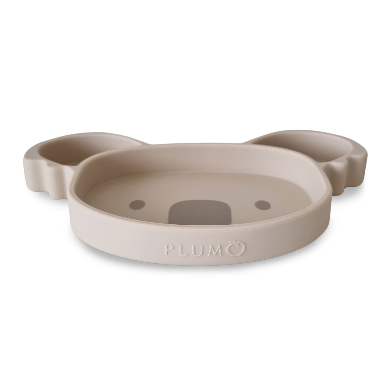 Plum Silicone Suction Koala Plate - Sand - Bubba Blue Australia