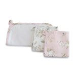 Sleeping Bunny 3pk Wash Cloths - Bubba Blue Australia