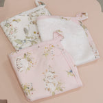 Sleeping Bunny 3pk Wash Cloths - Bubba Blue Australia