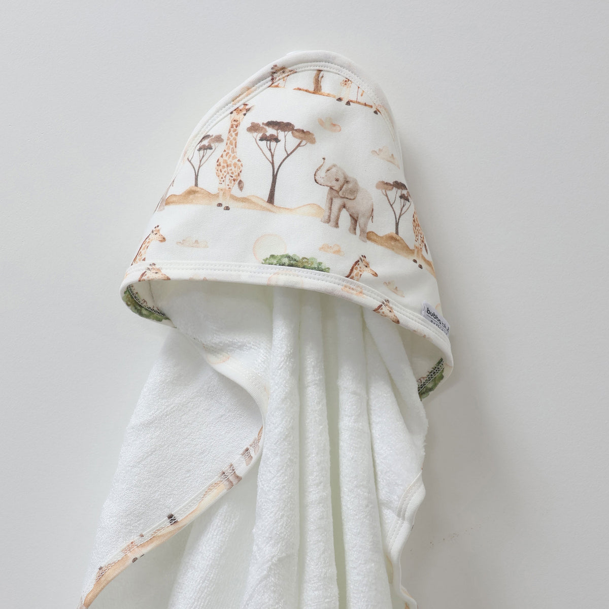 Adventure Bamboo 2pk Hooded Towels - Bubba Blue Australia