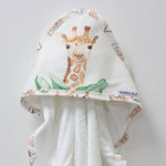 Adventure Bamboo 2pk Hooded Towels - Bubba Blue Australia