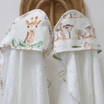 Adventure Bamboo 2pk Hooded Towels - Bubba Blue Australia