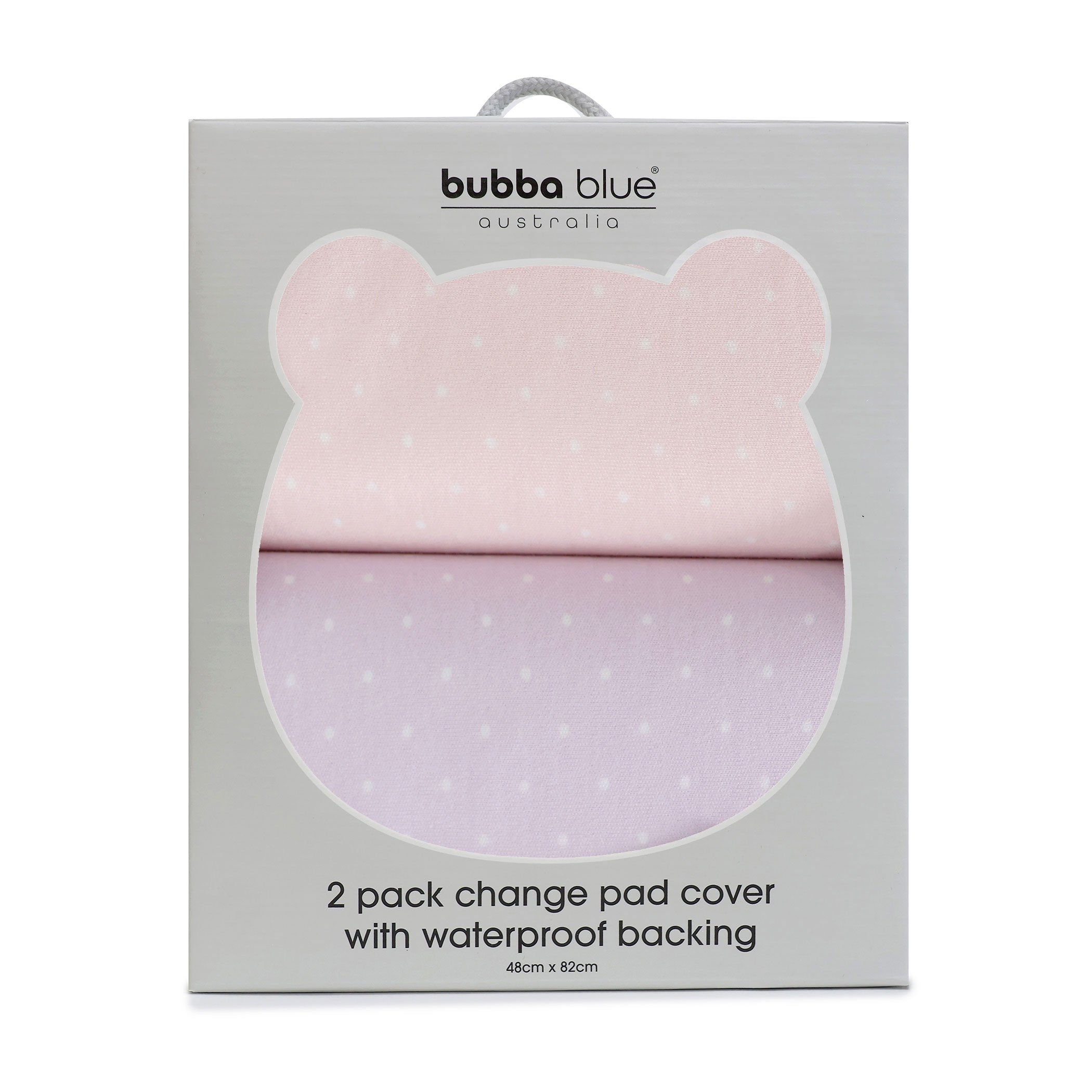 Confetti 2pk Waterproof Change Pad Covers Pink/Lilac