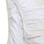 Bamboo White 2pk Cot Jersey Fitted Sheets - Bubba Blue Australia
