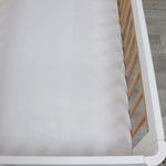 Bamboo White 2pk Cot Jersey Fitted Sheets - Bubba Blue Australia