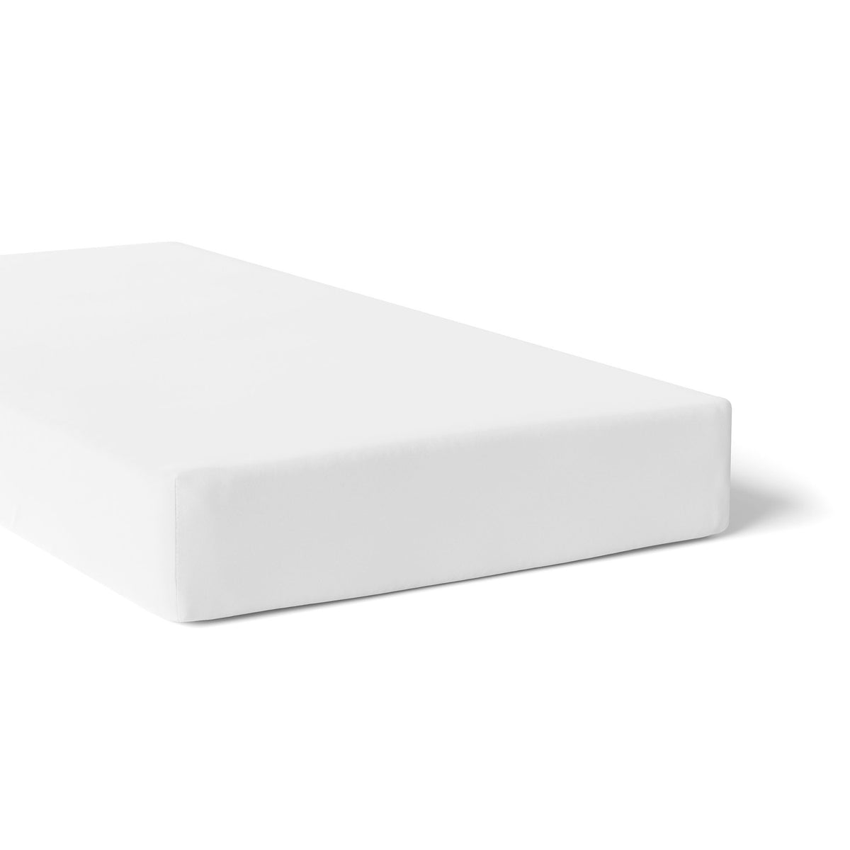Bamboo White 2pk Cot Jersey Fitted Sheets - Bubba Blue Australia