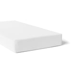 Bamboo White 2pk Cot Jersey Fitted Sheets - Bubba Blue Australia