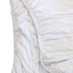 Bamboo White 2pk Compact Cot Jersey Fitted Sheets - Bubba Blue Australia