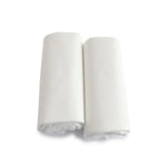 Bamboo White 2pk Compact Cot Jersey Fitted Sheets - Bubba Blue Australia