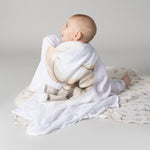 Elephant Bedtime 3pk Muslin Wraps - Bubba Blue Australia