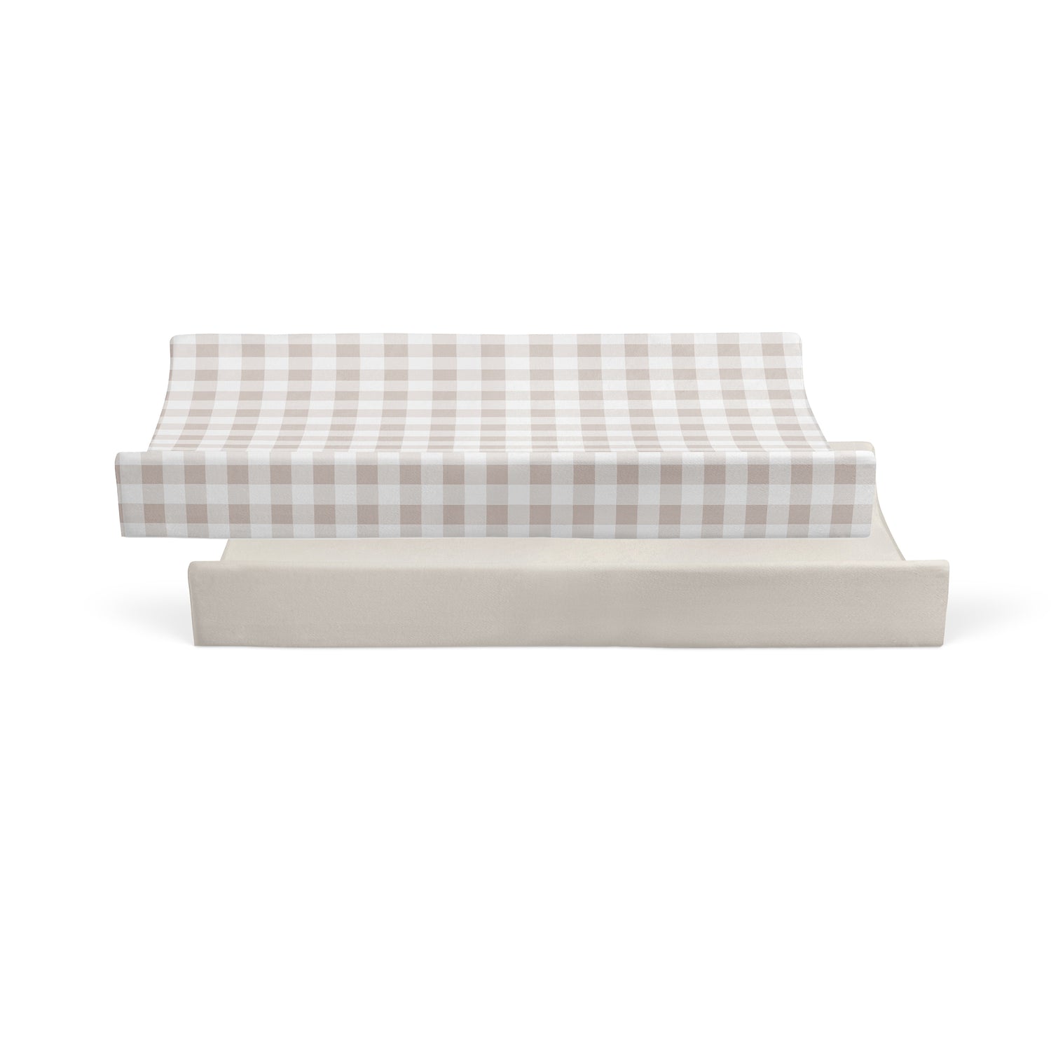 Bubba Sundae 2pk Waterproof Change Pad Covers - Chestnut - Bubba Blue Australia