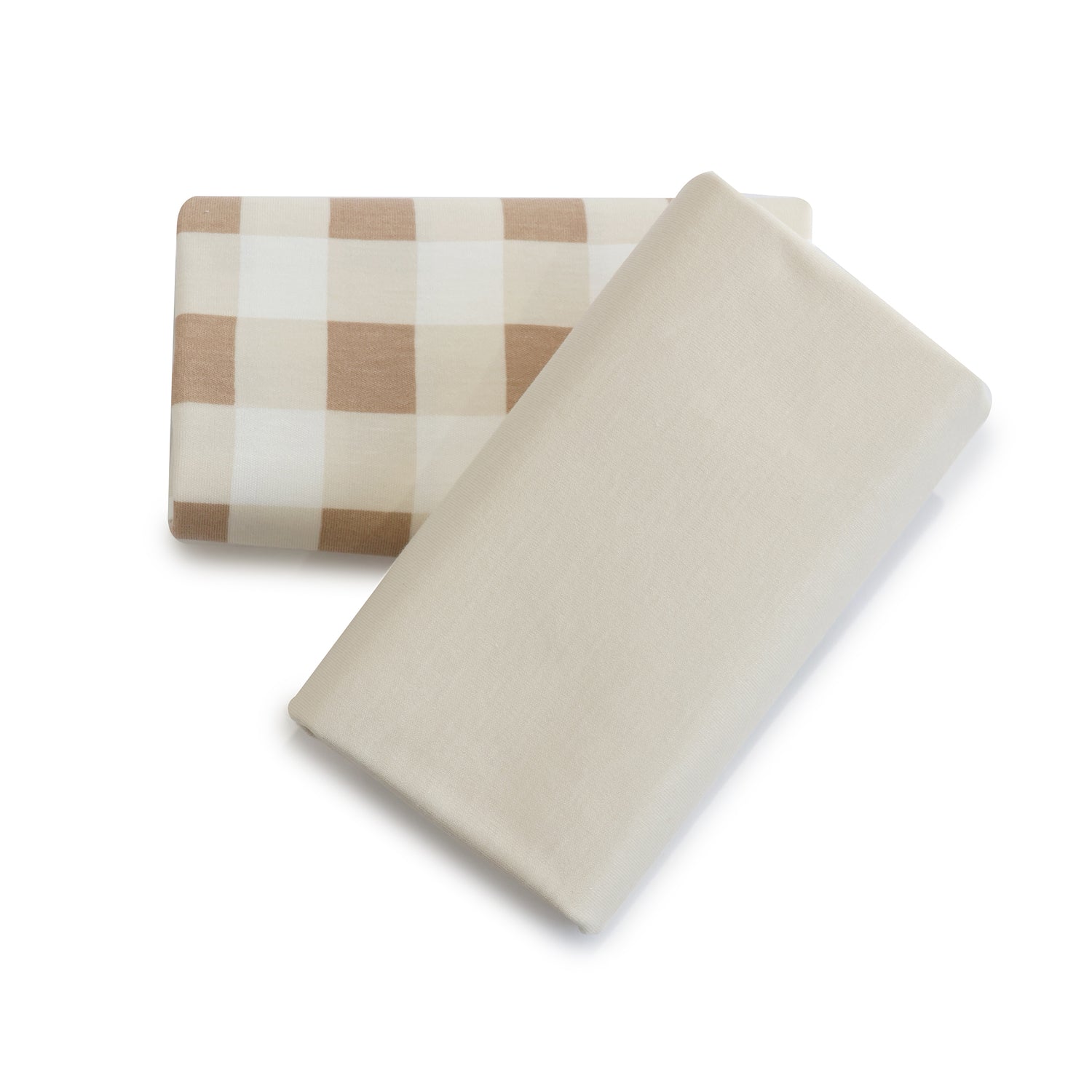 Bubba Sundae 2pk Waterproof Change Pad Covers - Chestnut - Bubba Blue Australia