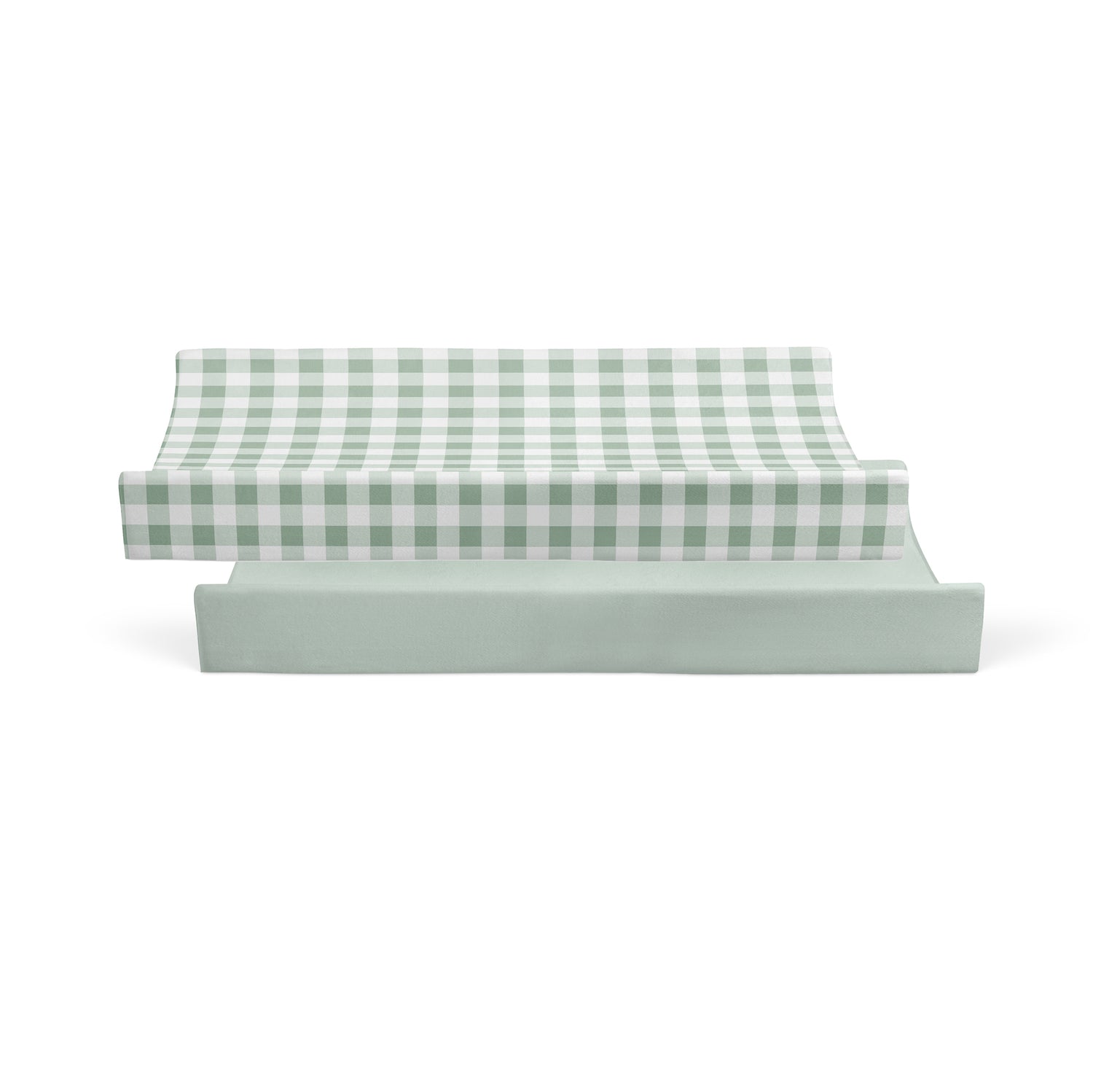 Bubba Sundae 2pk Waterproof Change Pad Covers - Greentea - Bubba Blue Australia