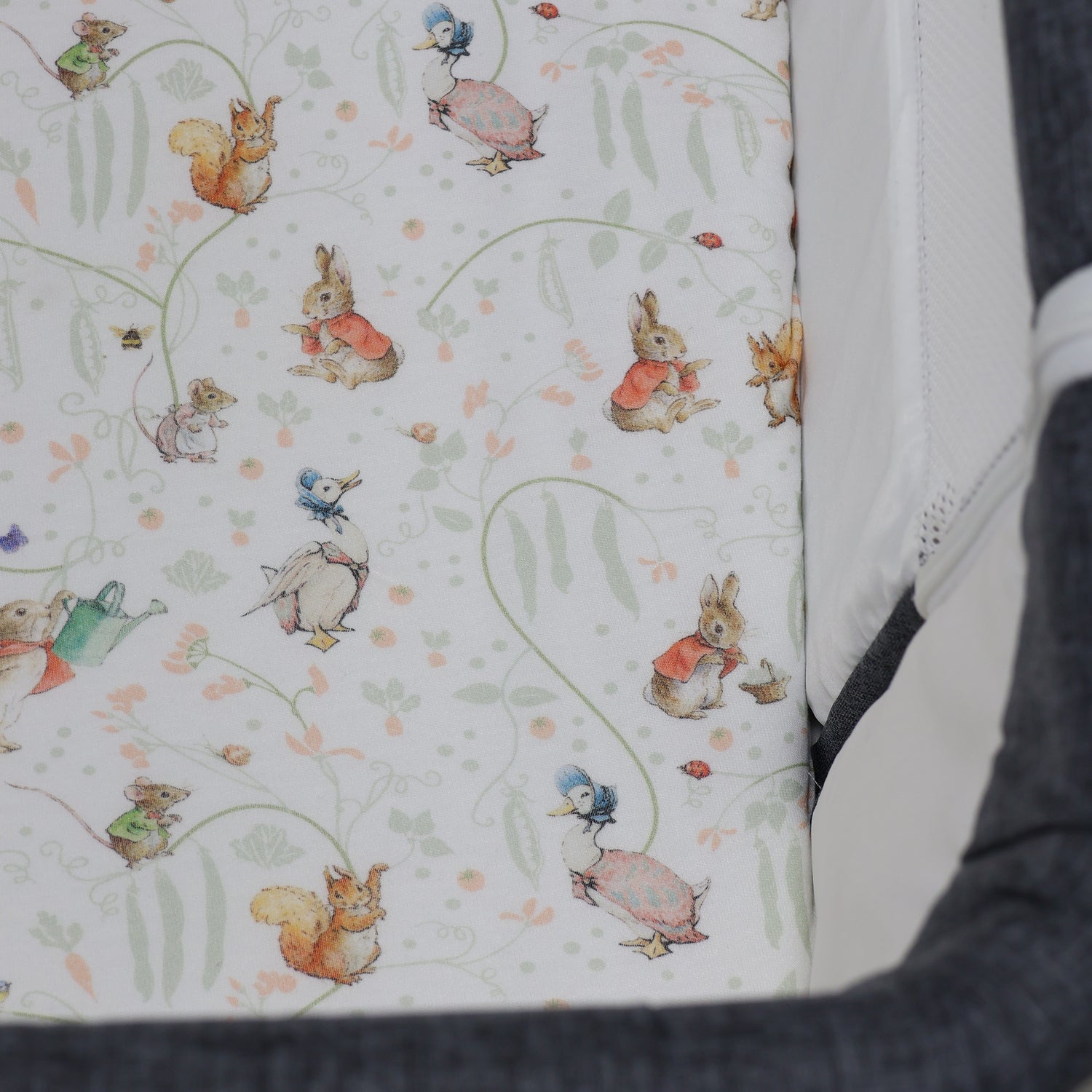 Flopsy Mopsy & Cottontail Co Sleeper/Bedside Sleeper Fitted Sheet - Bubba Blue Australia