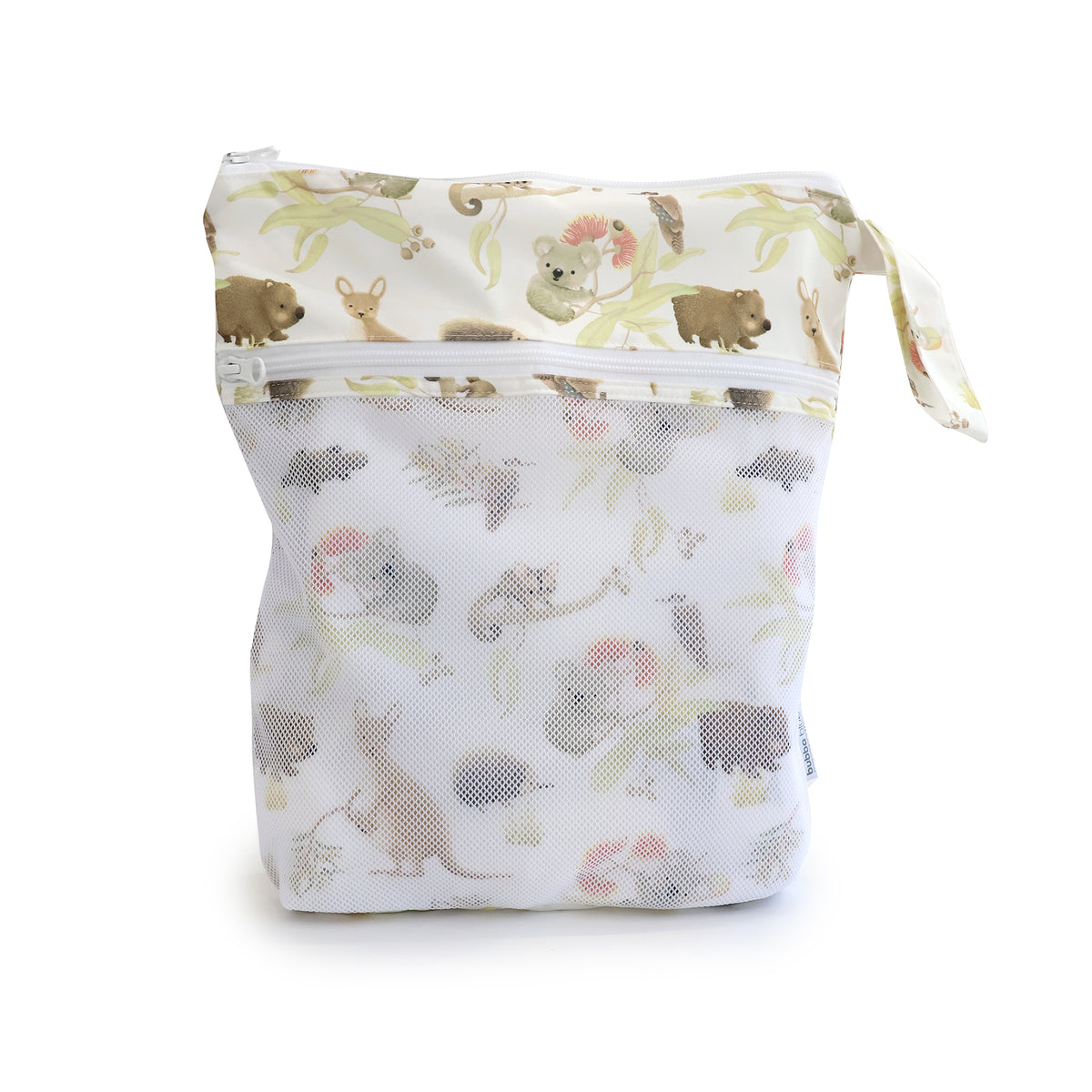 Aussie Animals 2pk Wet/Dry Bags Bundle - 25x28cm & 30x35cm - Bubba Blue Australia