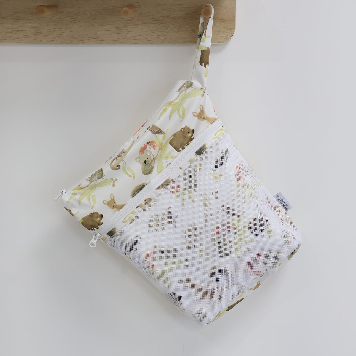 Aussie Animals 2pk Wet/Dry Bags Bundle - 25x28cm & 30x35cm - Bubba Blue Australia