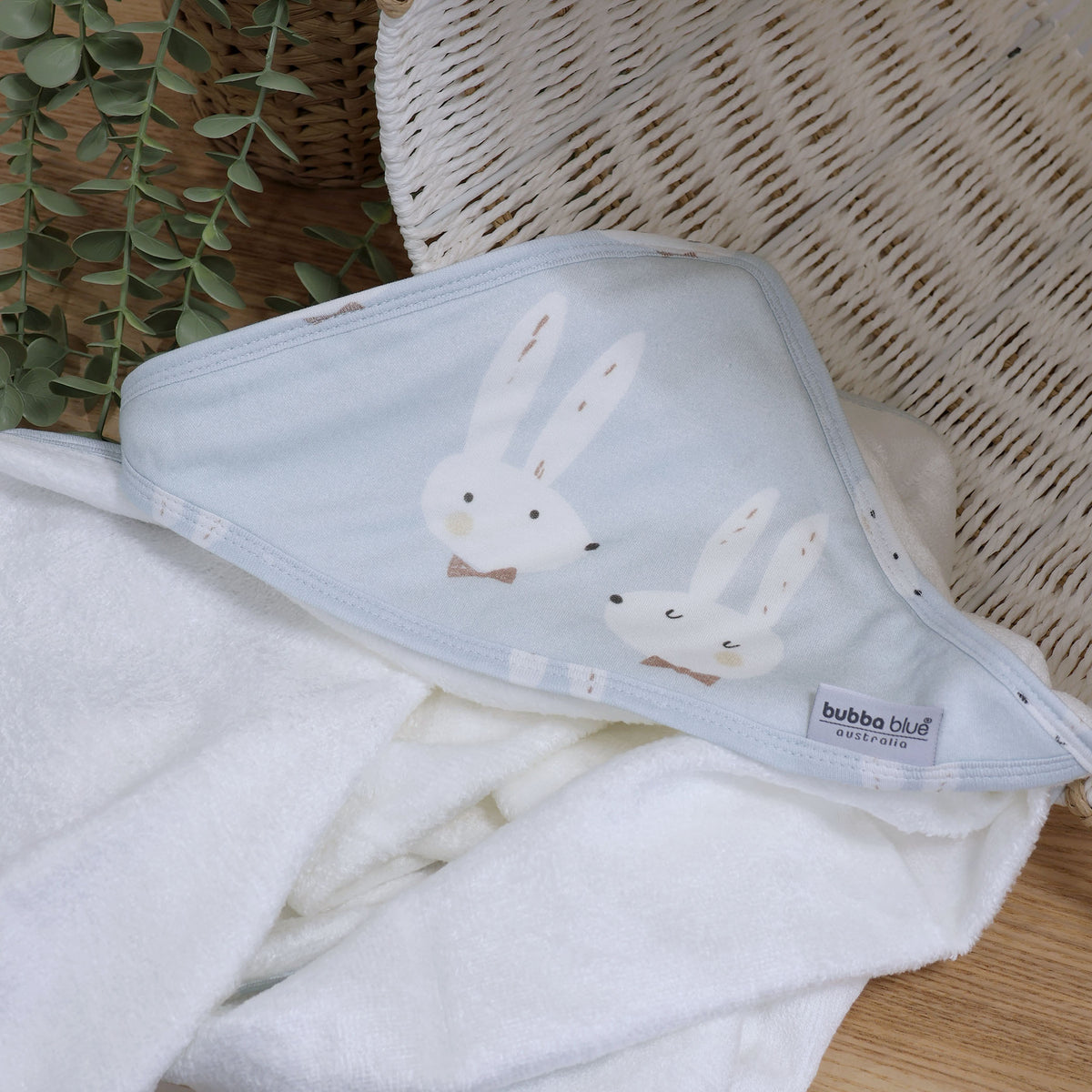 Mr. Rabbit Hooded Towel