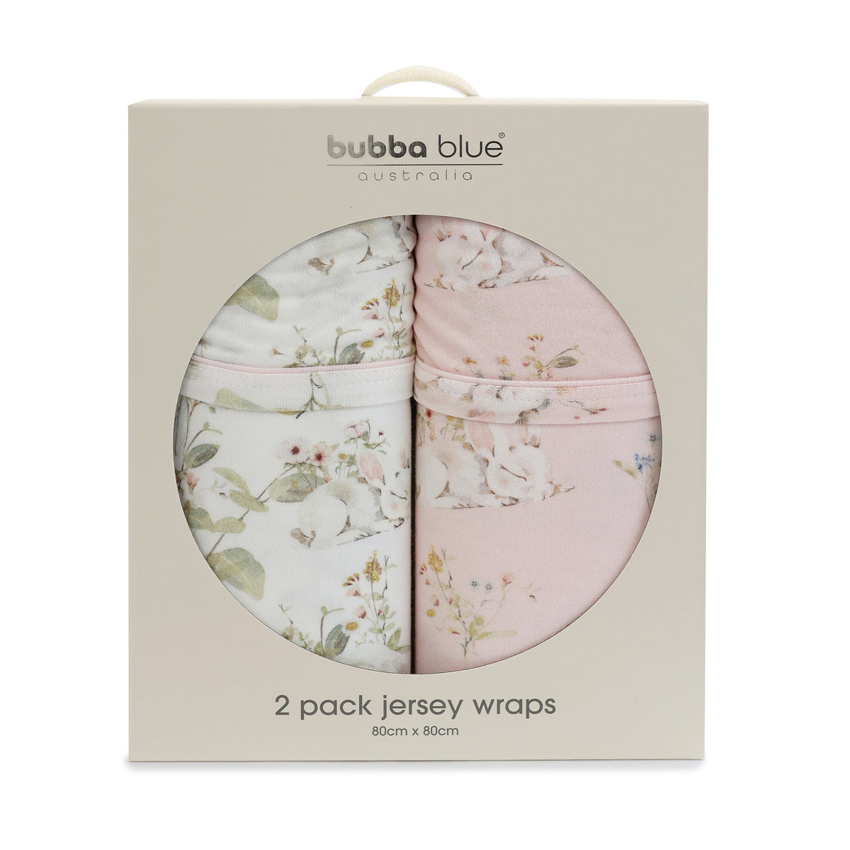 Sleeping Bunny 2pk Jersey Wraps - Bubba Blue Australia