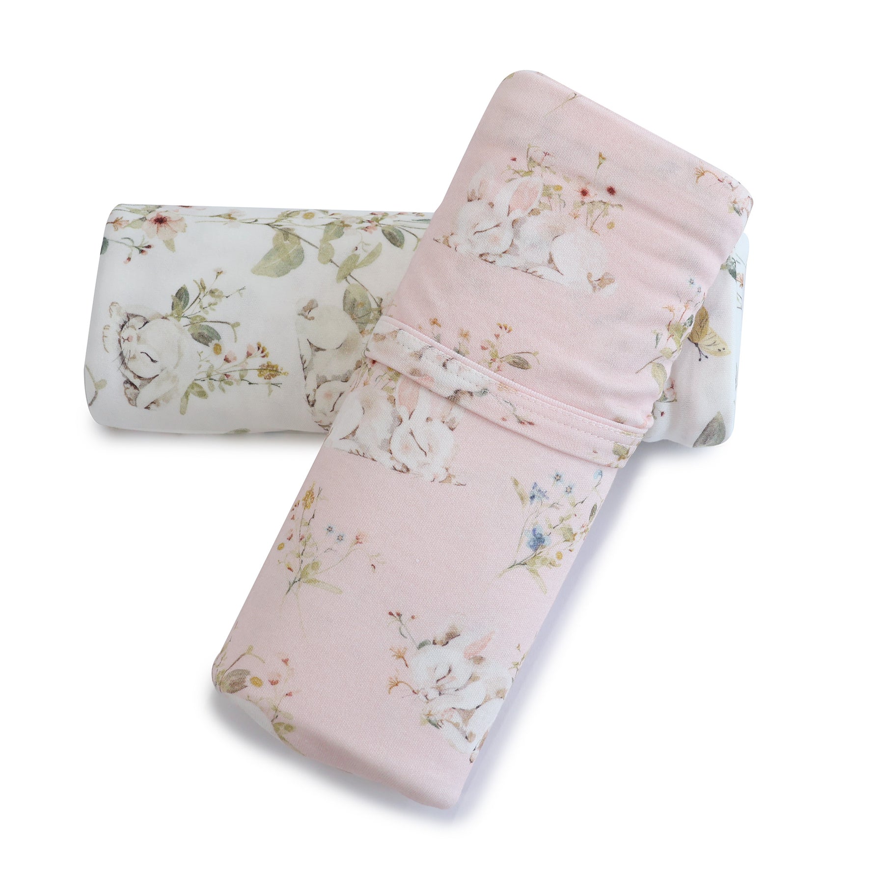 Sleeping Bunny 2pk Jersey Wraps - Bubba Blue Australia