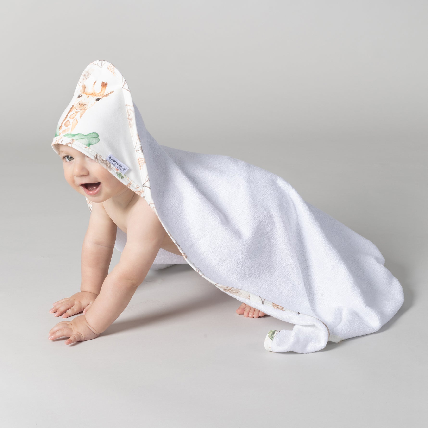 Adventure Bamboo 2pk Hooded Towels - Bubba Blue Australia