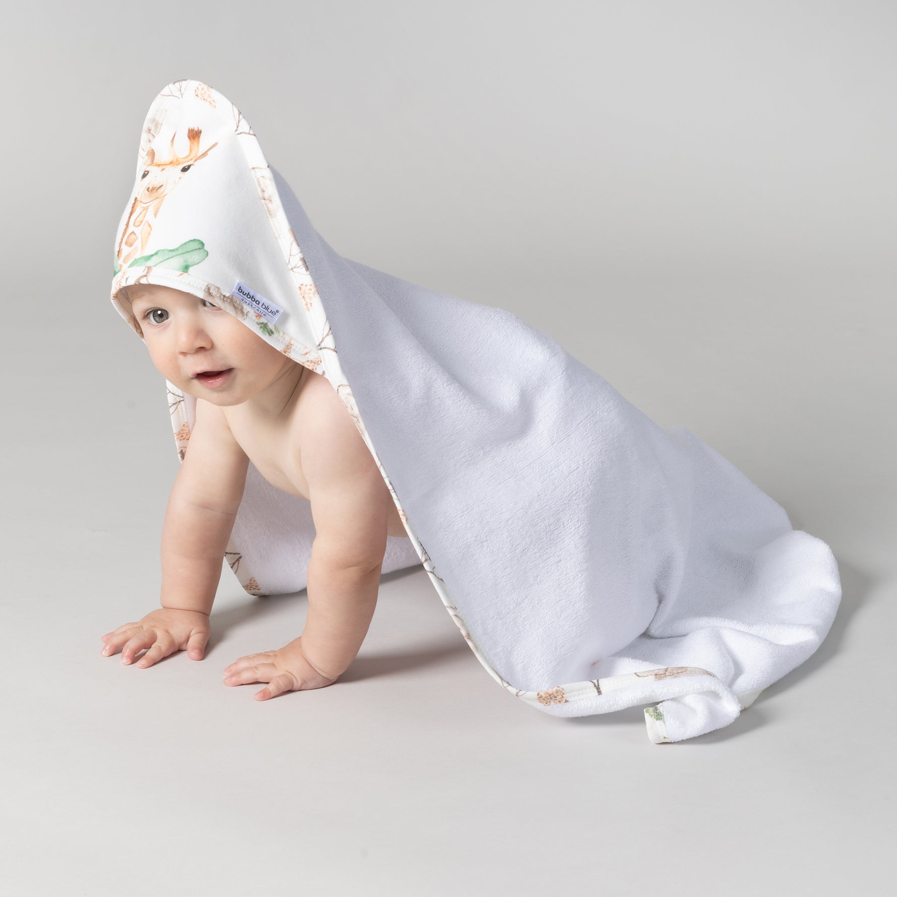 Adventure Bamboo 2pk Hooded Towels - Bubba Blue Australia