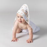 Adventure Bamboo 2pk Hooded Towels - Bubba Blue Australia