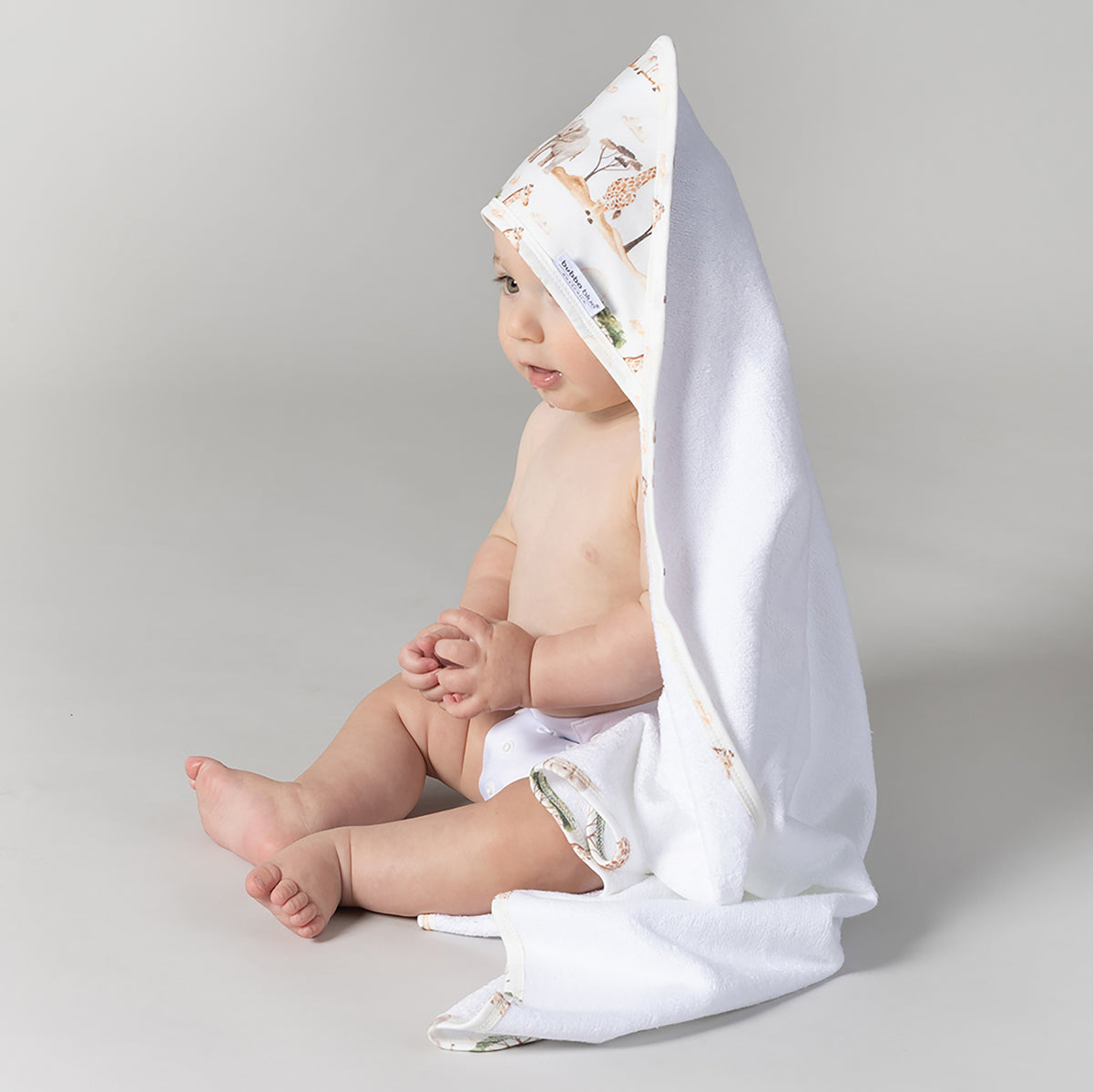 Adventure Bamboo 2pk Hooded Towels - Bubba Blue Australia