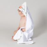 Peonies Bamboo 2pk Hooded Towels - Bubba Blue Australia