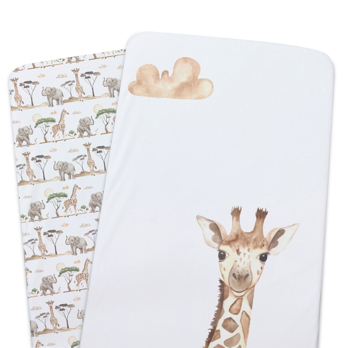 Adventure Bamboo 2pk Jersey Co Sleeper/Bedside Sleeper Fitted Sheets - Bubba Blue Australia