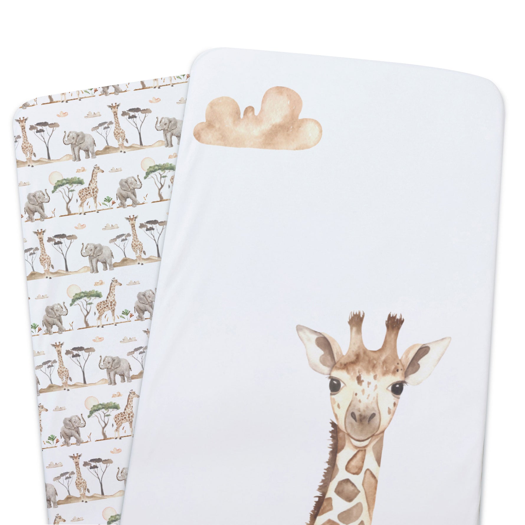 Adventure Bamboo 2pk Jersey Co Sleeper/Bedside Sleeper Fitted Sheets - Bubba Blue Australia